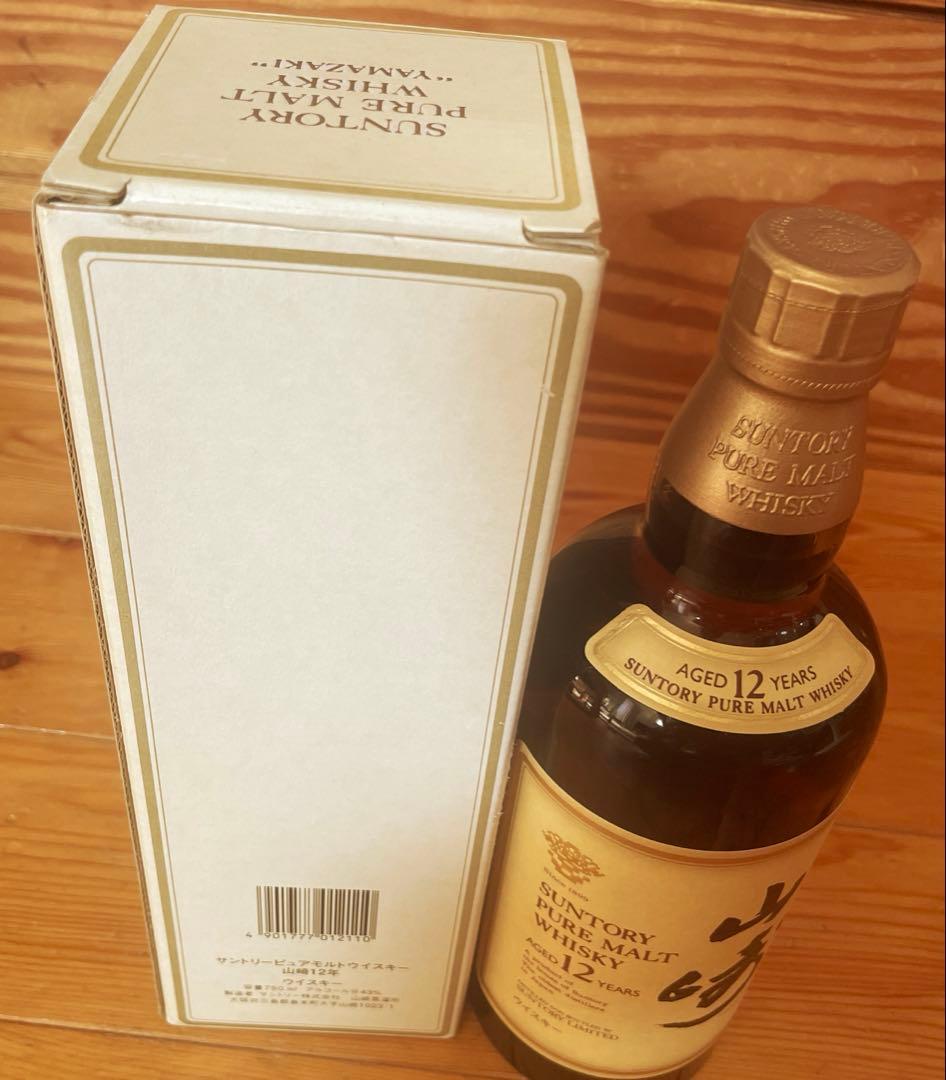 山﨑12年　1899 華ラベル　ピュアモルトウイスキー 750ml