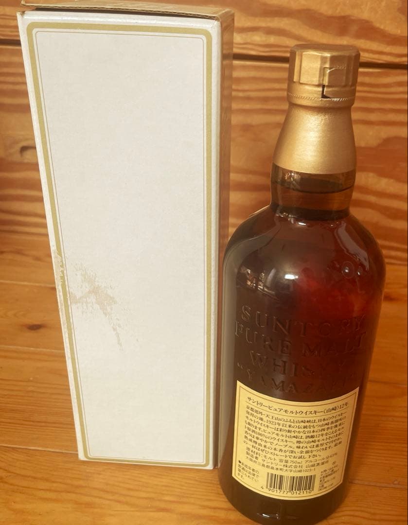 山﨑12年　1899 華ラベル　ピュアモルトウイスキー 750ml