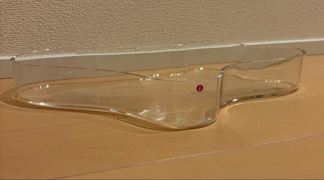 イッタラ アアルトコレクション クリア ボウル 380mm 希少