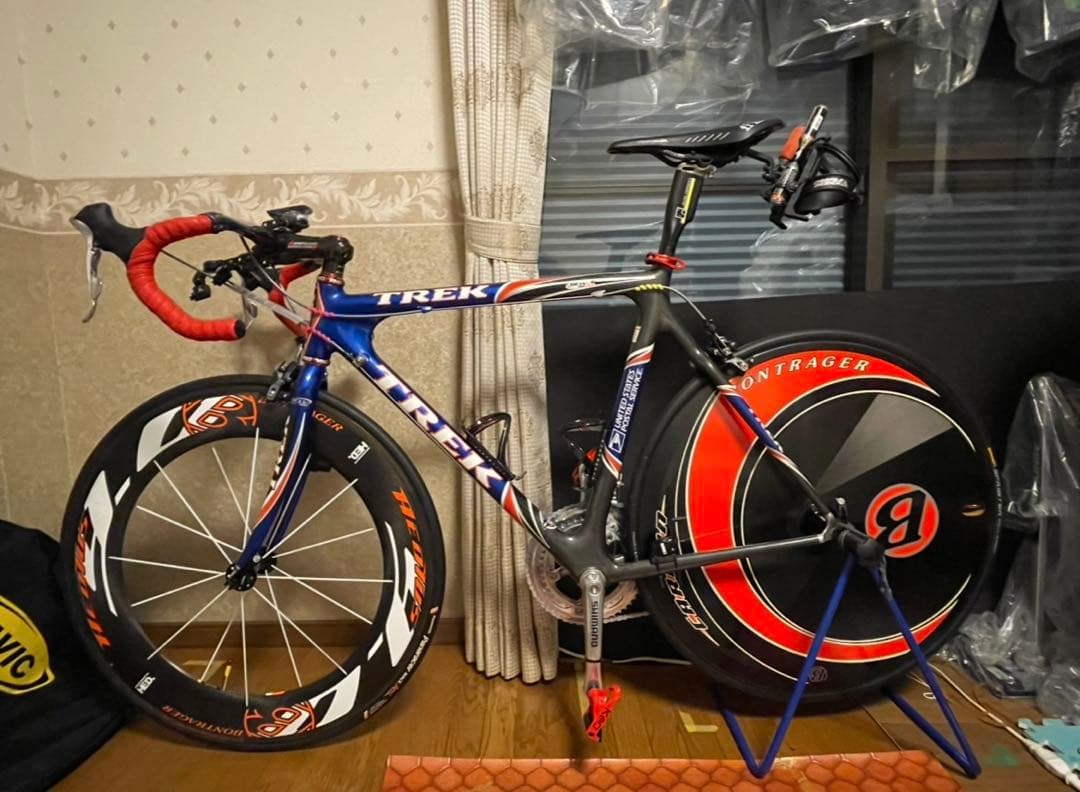 超希少　TREK OCLV120カーボンディスクホイール付き