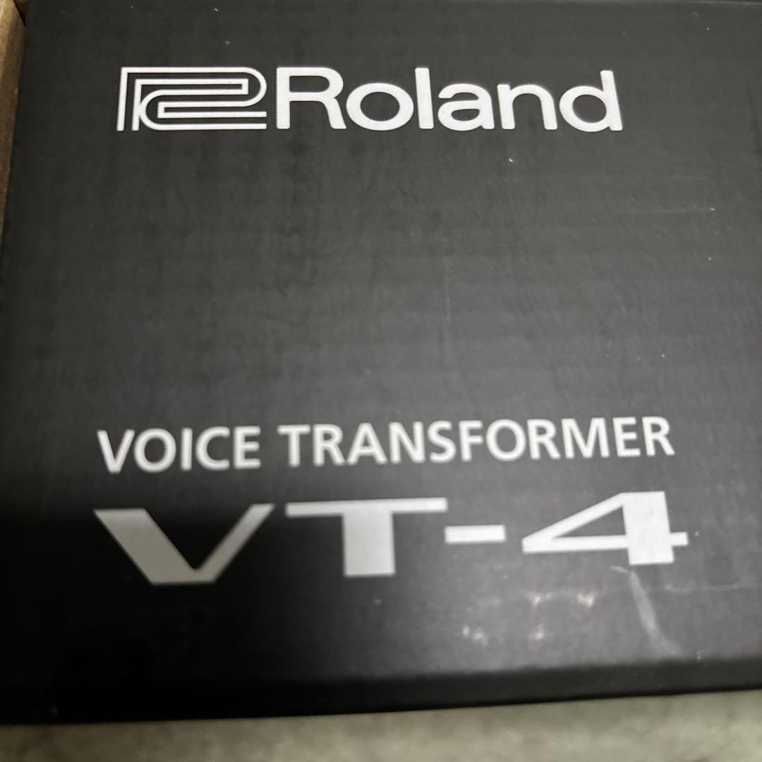 新品未開封　ローランドVT-4 ボーカル用エフェクター　新品マイクをおつけします