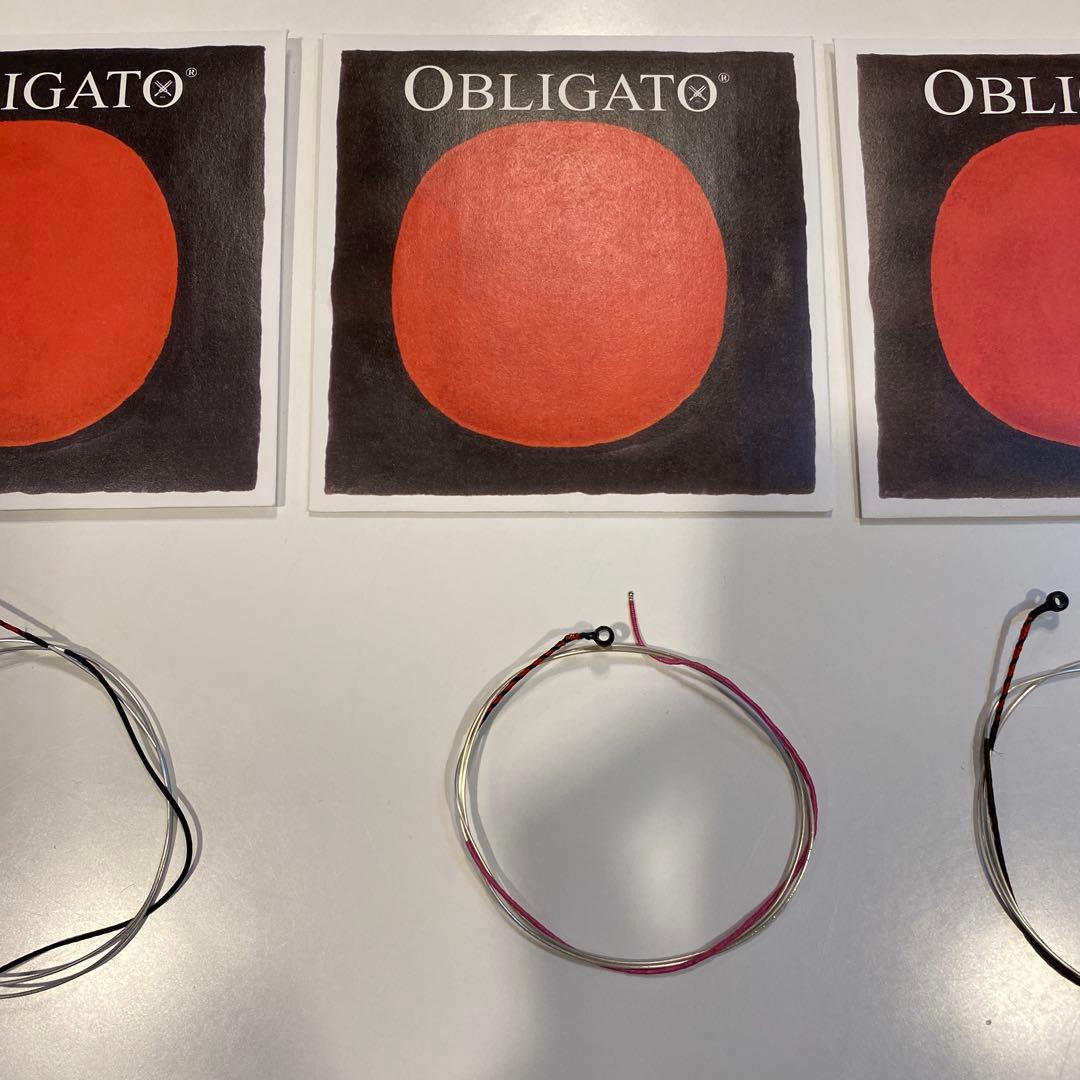 PIRASTRO OBLIGATO バイオリン弦 ADG3セット