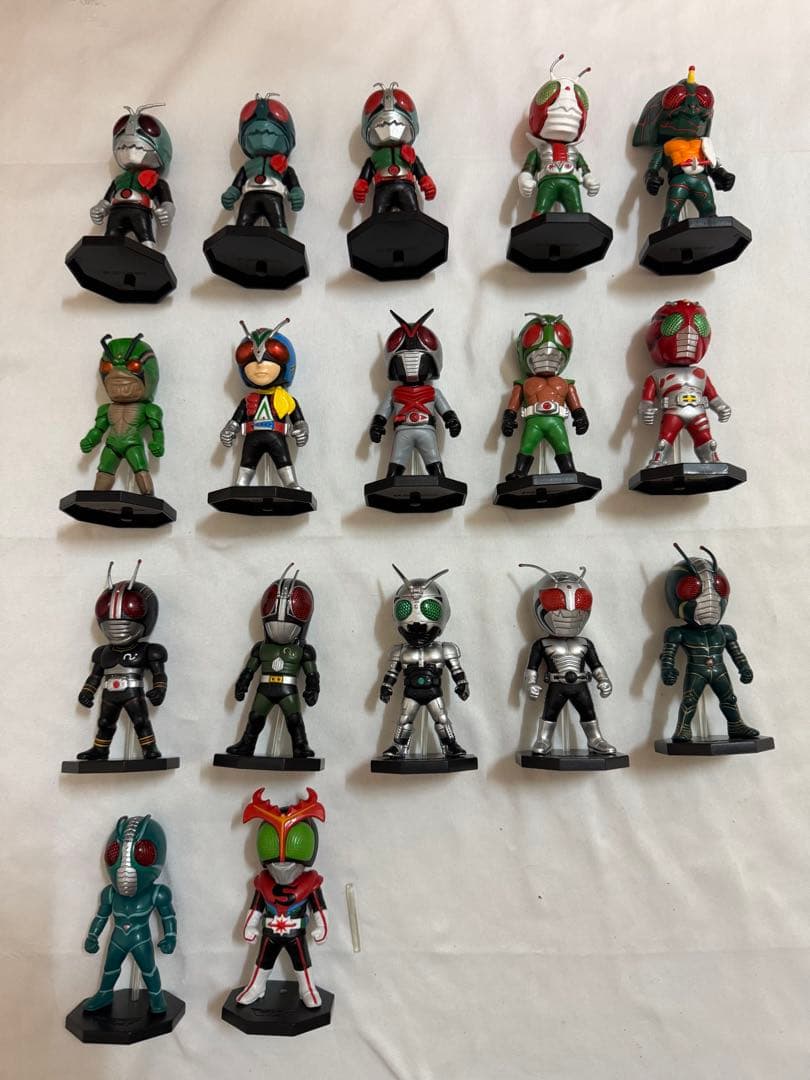 昭和ライダー　ワーコレフィギュアまとめ売り　仮面ライダー　ライダーマン　v3
