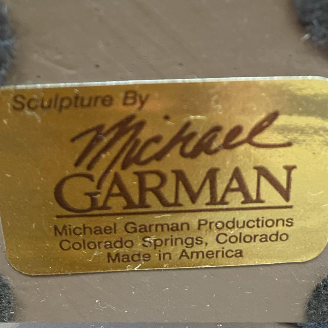 アメリカンインテリア　彫刻　マイケルガーマン アンティーク