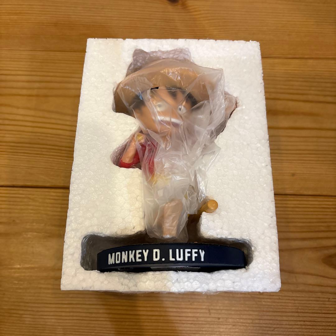 ワンピース モンキー・D・ルフィ フィギュア ボブルヘッド　レッドソックス
