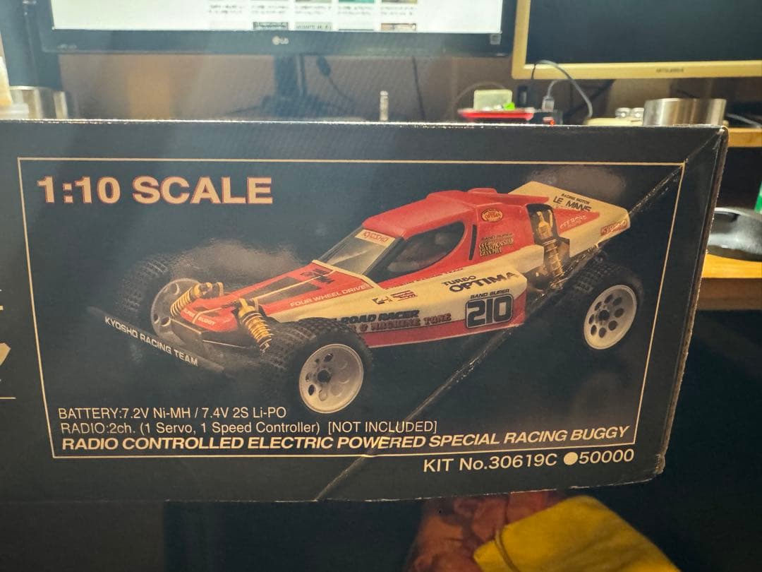 京商 1/10 ターボオプティマ 開封済未組立 おまけ付き