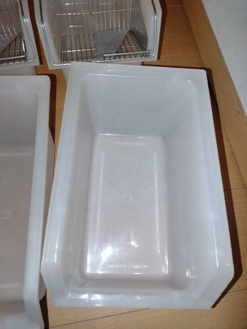未使用マウス飼育ケージ　小　6台