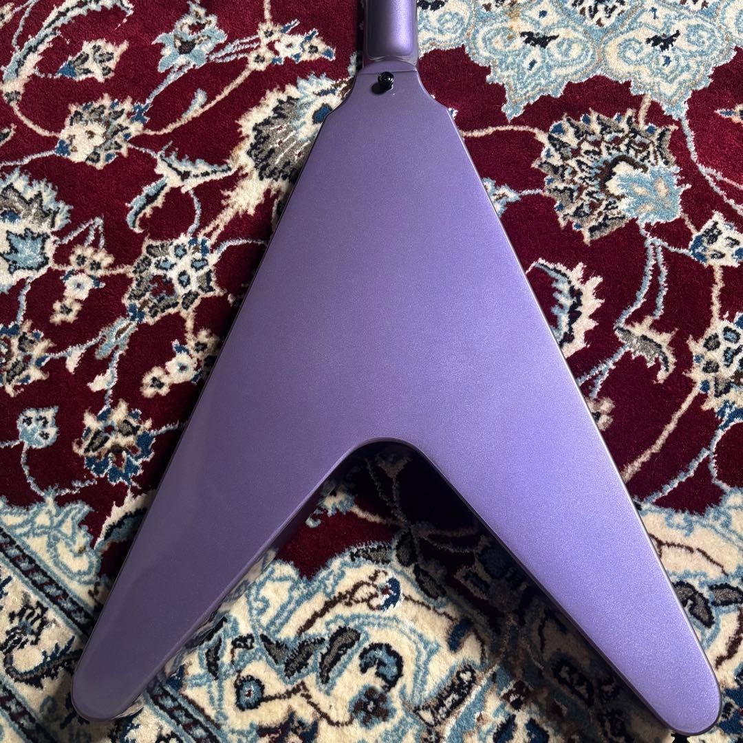 Epiphone カークハメット　メタリカ　1979 Flying V パープル