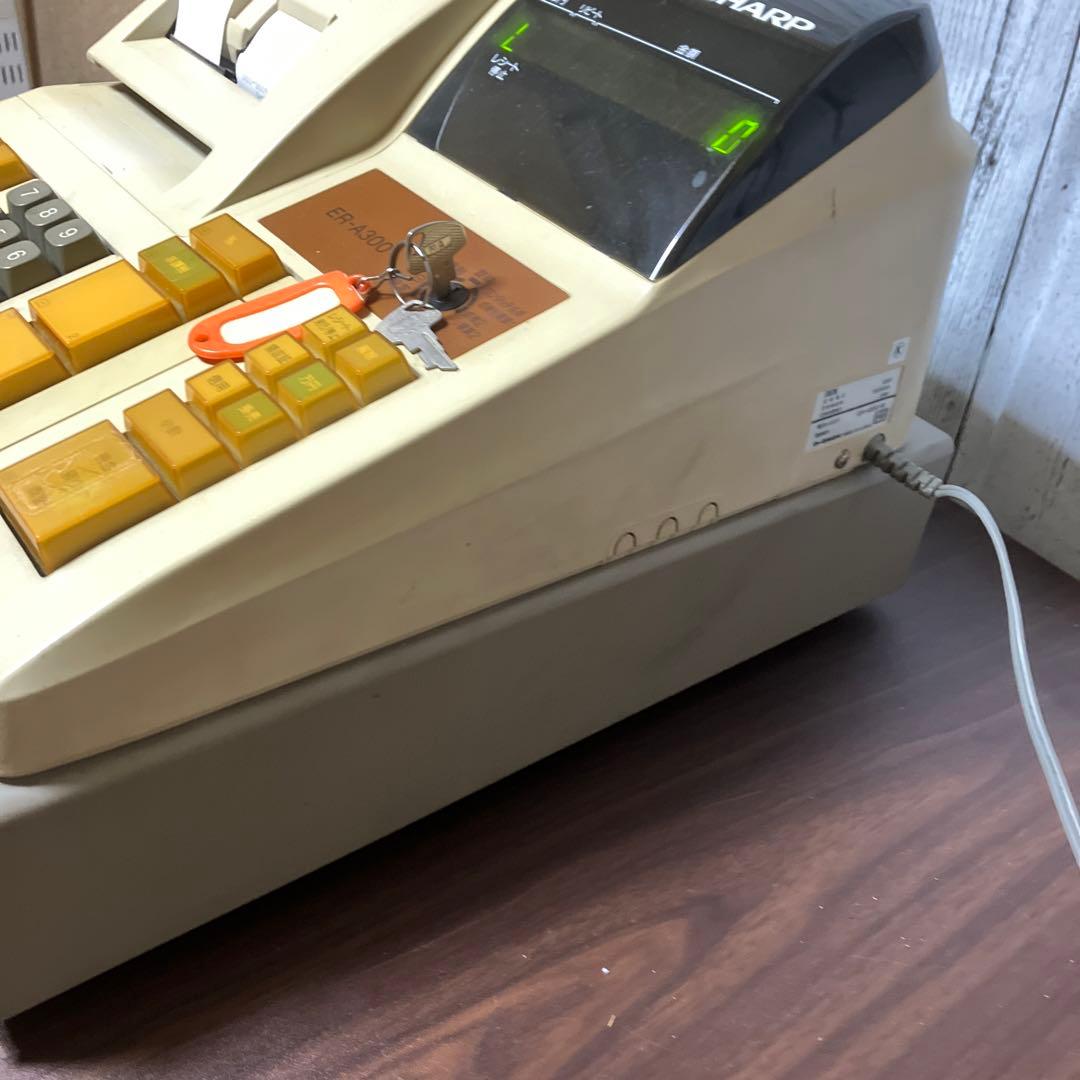 SHARP レジスターER-A300 ロールペーパー2個つき