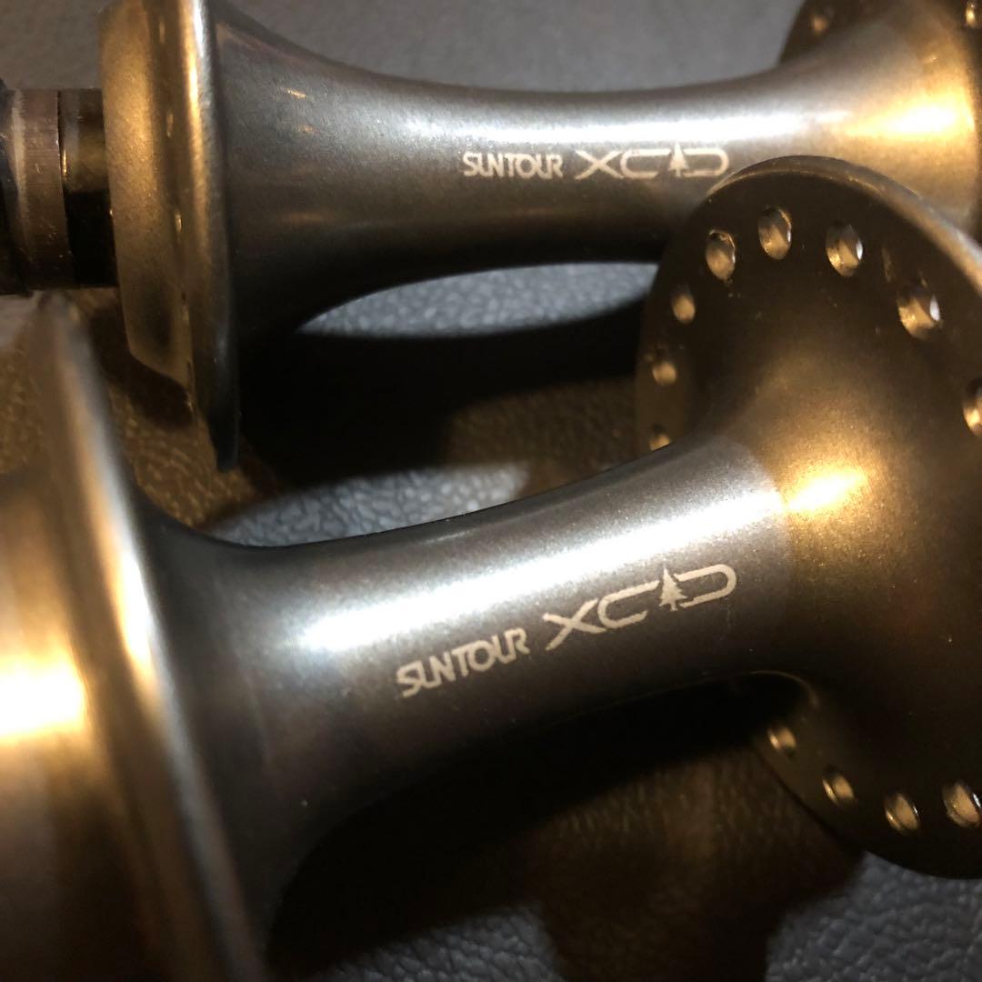 【未使用 】Suntour XCD ハブ 2個セット【サンツアー】