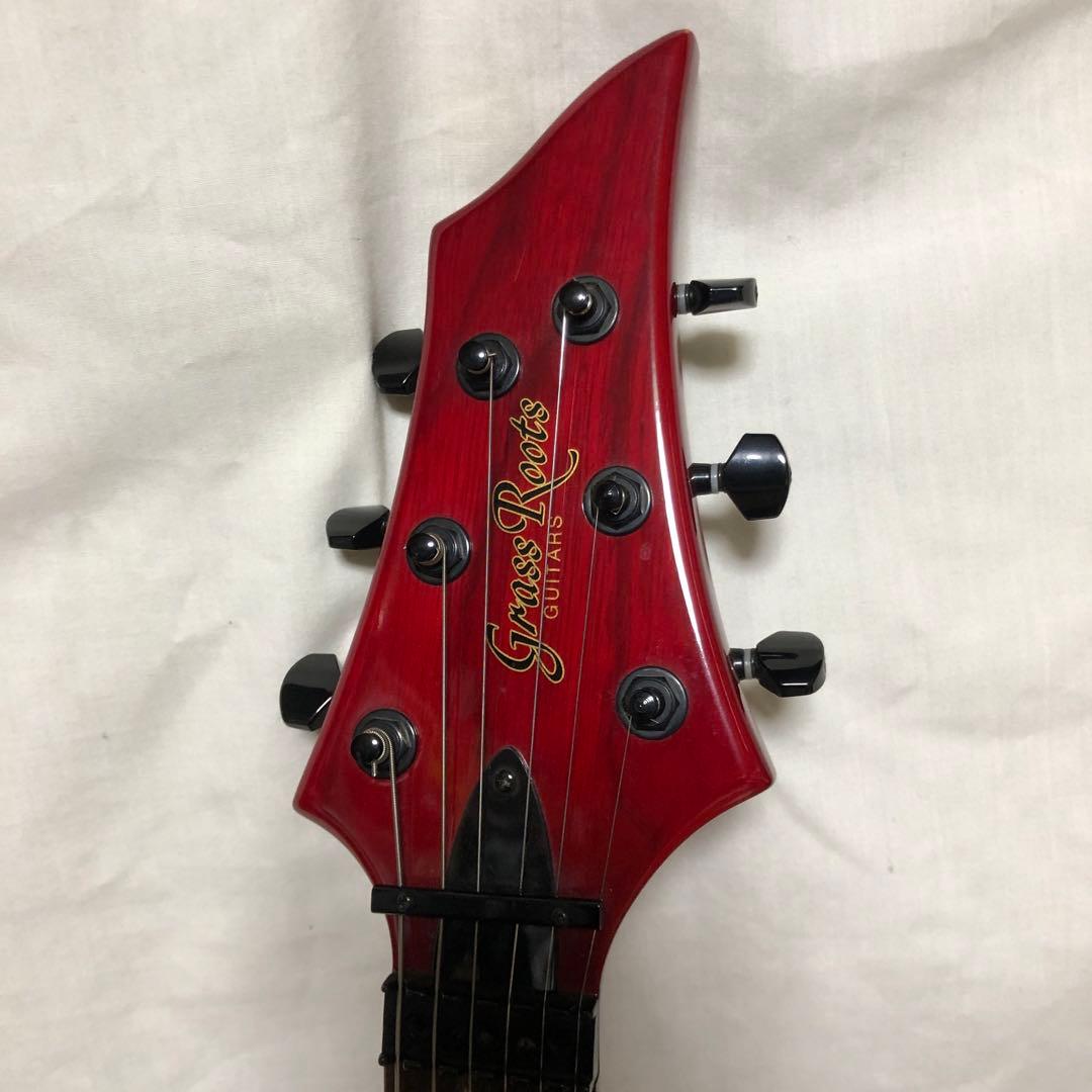 グラスルーツ Grass Roots エレキギター レッド 赤