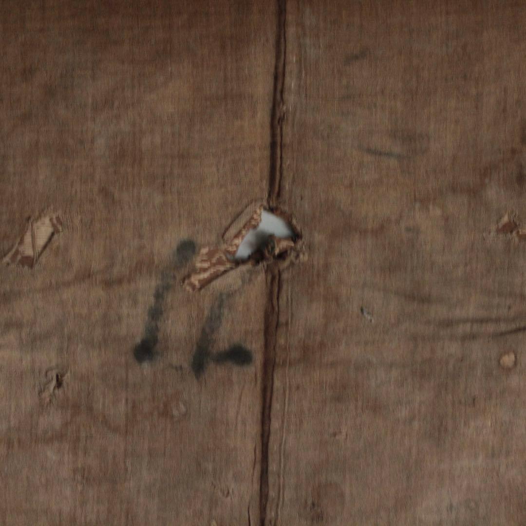 江戸時代 西陣織 銀襴 打敷 古裂 古美術 古道具 アンティーク 古裂