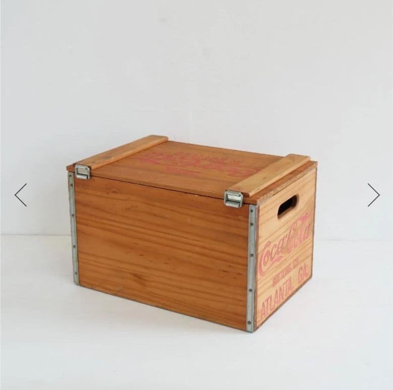 Coca-Cola ヴィンテージ木製ボックス