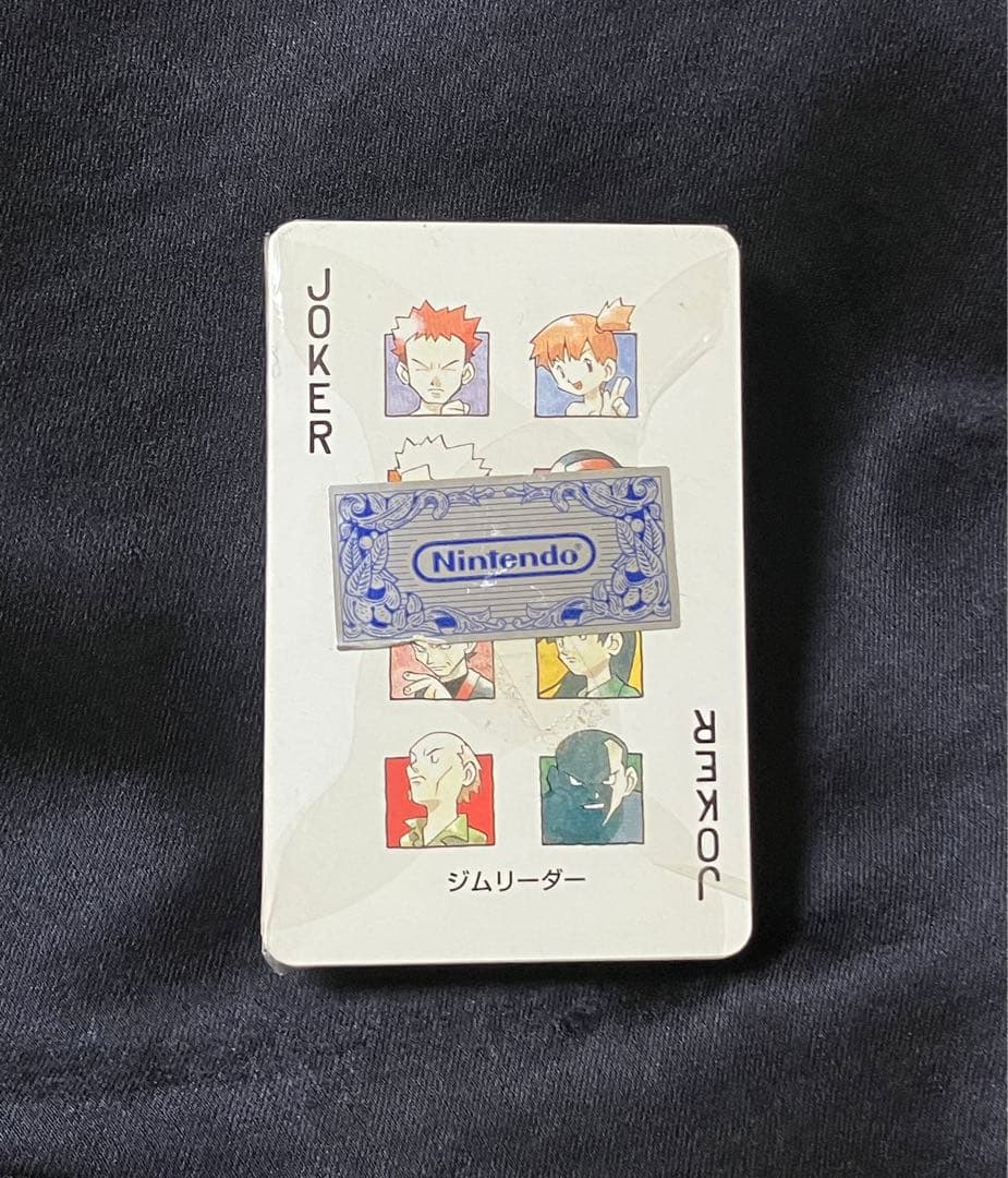 ポケットモンスター 赤 トランプ　中身未開封