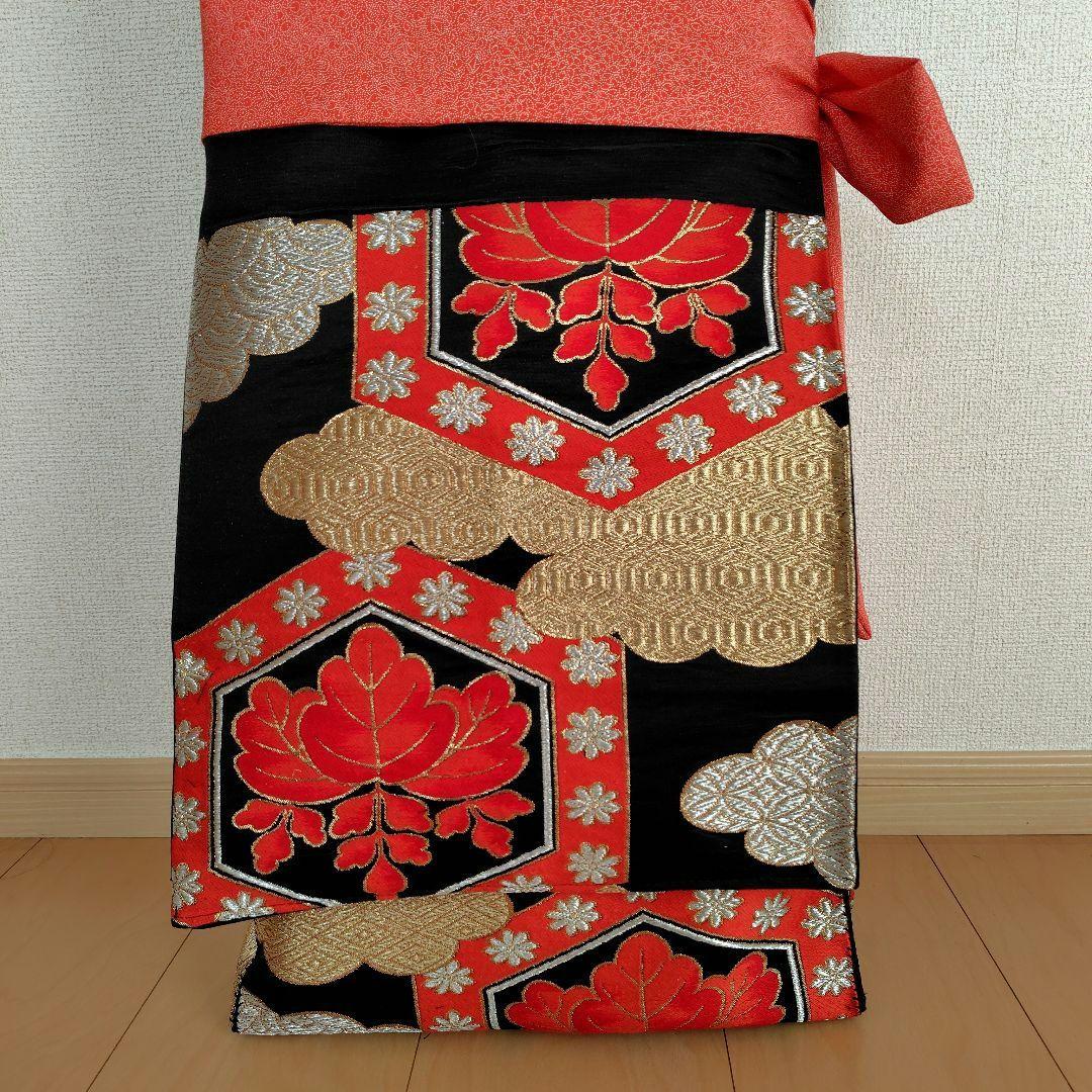 お琴カバー【桐】着物帯 ゆたん油単ハンドメイド 和楽器 正絹 袋帯 山田流生田流