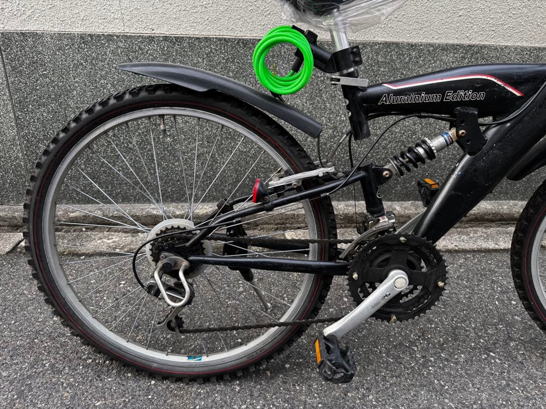 326-1番　全車両格安販売‼️ 26インチ 変速　ダンパー　マウンテンバイク