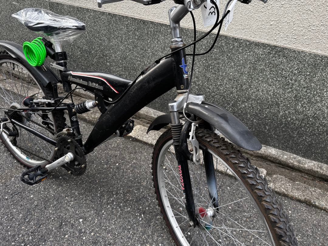 326-1番　全車両格安販売‼️ 26インチ 変速　ダンパー　マウンテンバイク