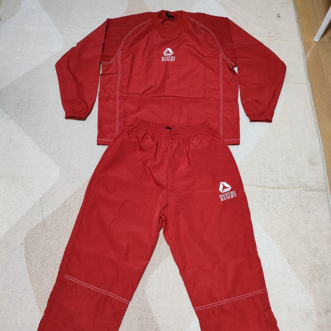 美品 スズキ ラグビー ジャージ スーツ 上下「M」