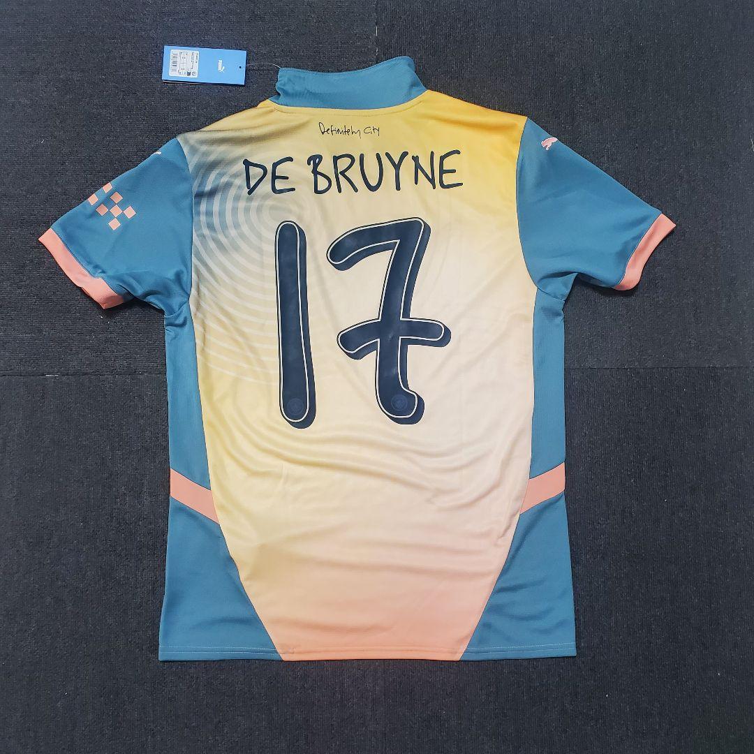 新品正規品　マンチェスター・シティ デ・ブライネ　サッカーユニフォーム　M