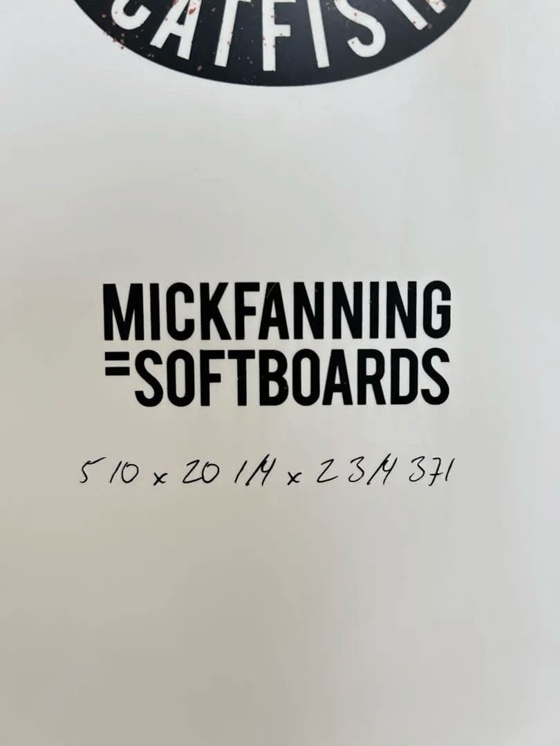 【超美品】ミックファニング ソフトボード5'10（千葉一宮or八千代市渡し可）