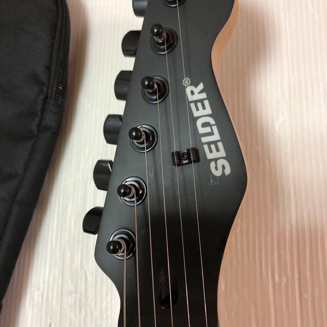 ペ*ん様 selder custom マットブラック　ストラトキャスター