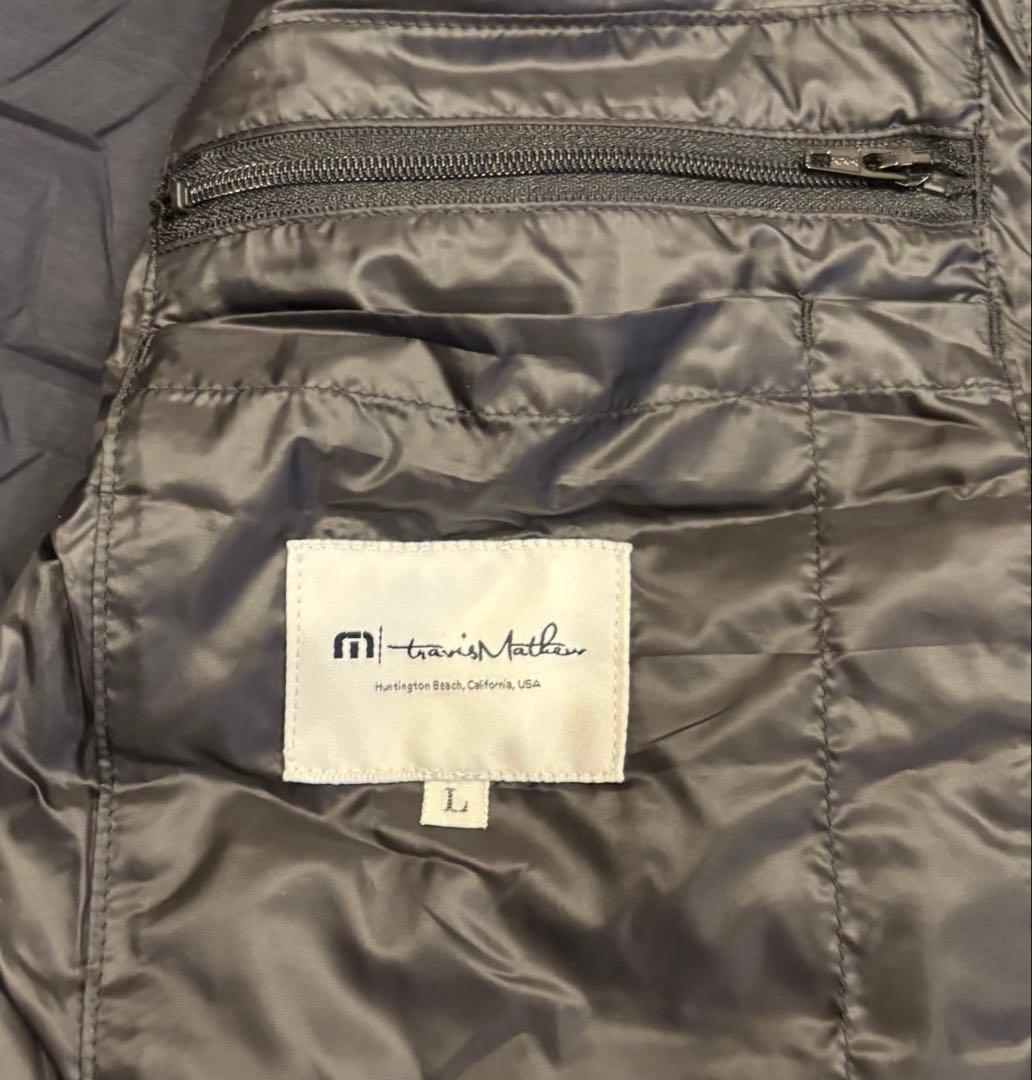 TravisMathew トラヴィスマシュー　ダウンジャケット L BLK