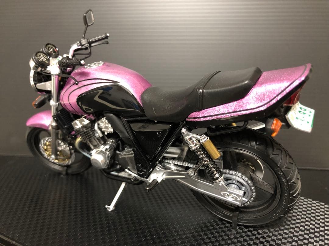ポ*ー様 アオシマ1/12 HONDA CB400 スーパーフォア　プラモデル完