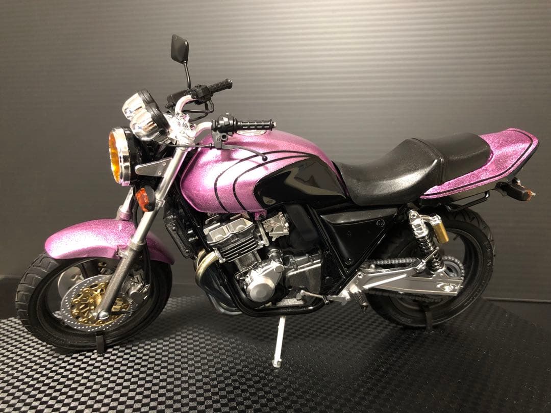 ポ*ー様 アオシマ1/12 HONDA CB400 スーパーフォア　プラモデル完