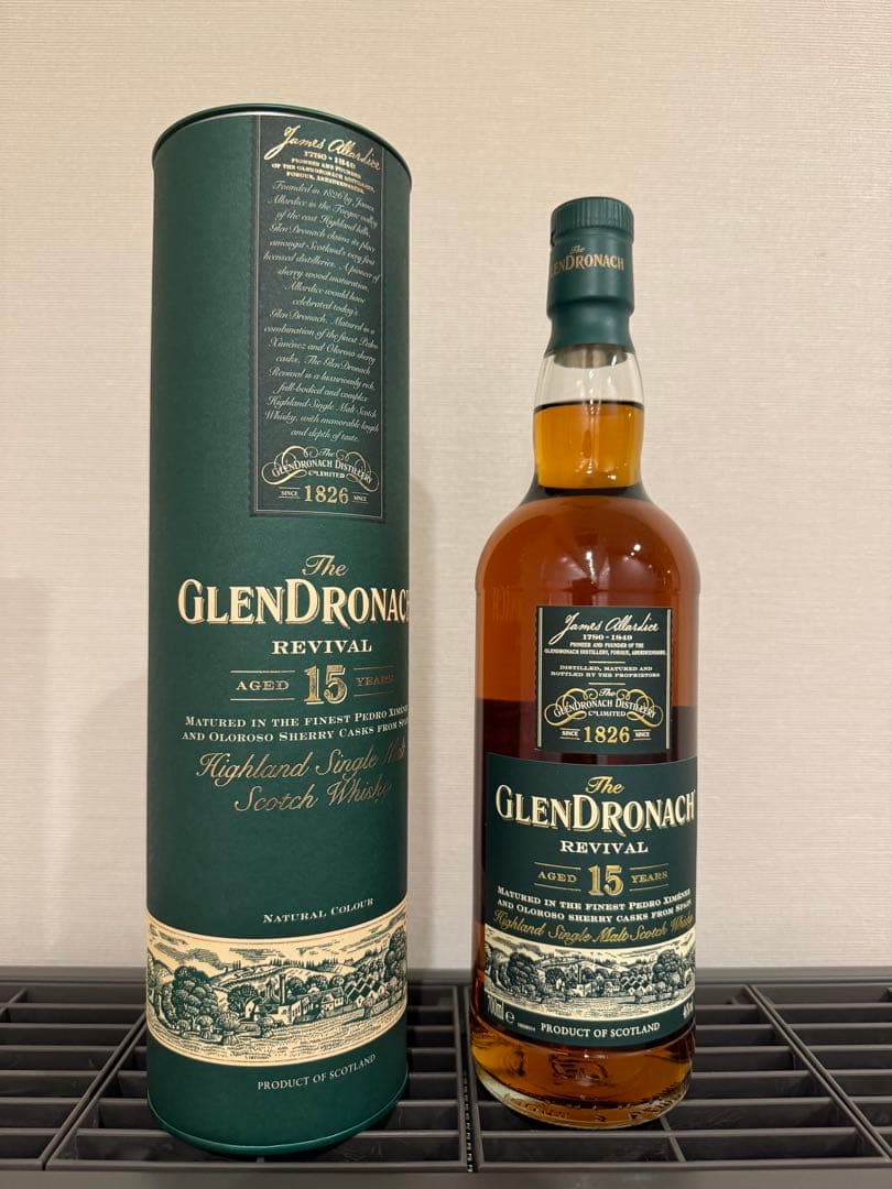 新品未開栓 グレンドロナック　タムデュー　4本セット　旧ボトル