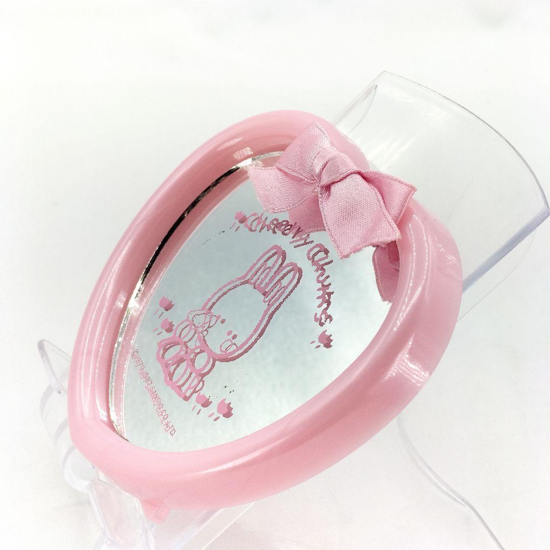 当時物 チアリーチャム スタンド ミラー ハート サンリオ レトロ 1987年