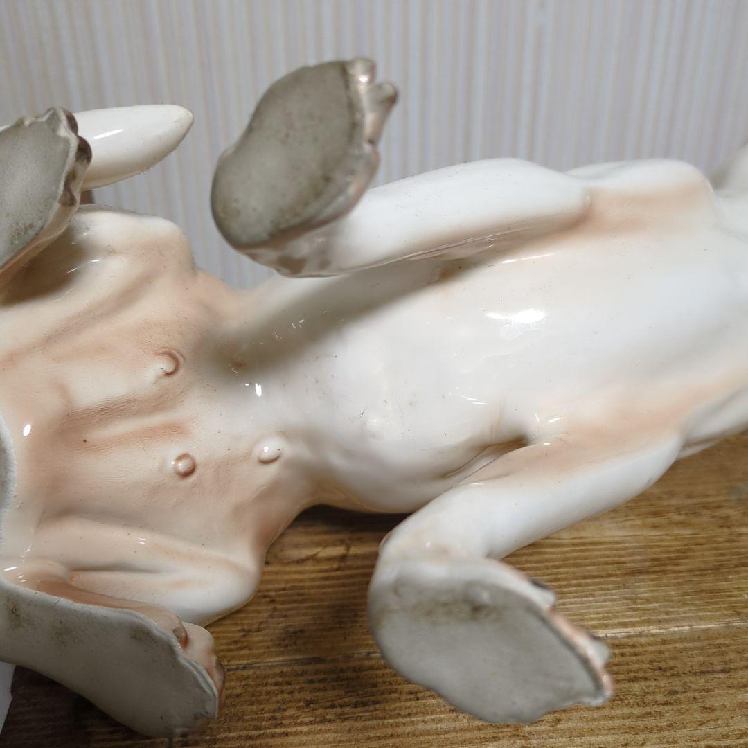 陶器製　チワワ　置物