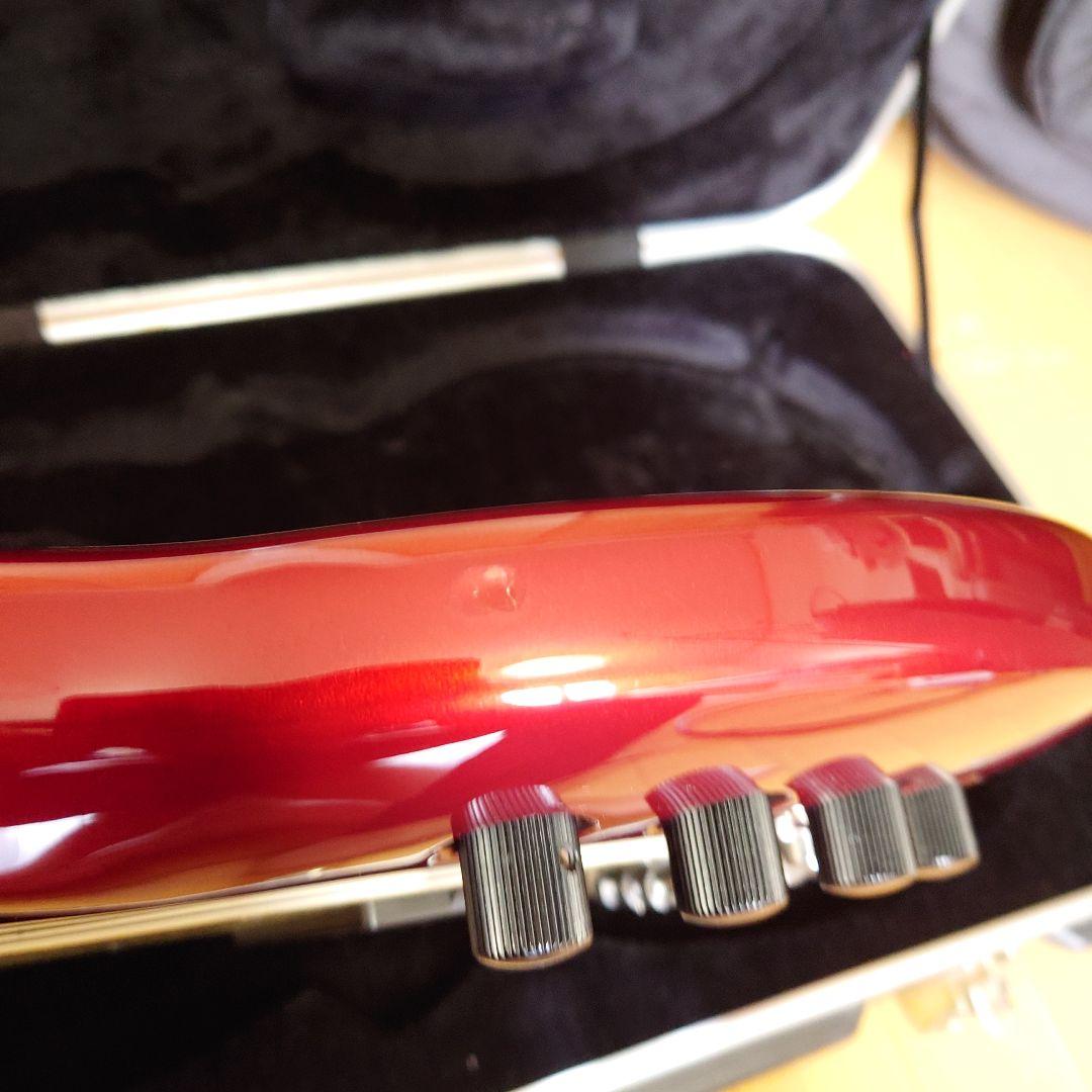 ベース Musicman bongo 6 H candy red