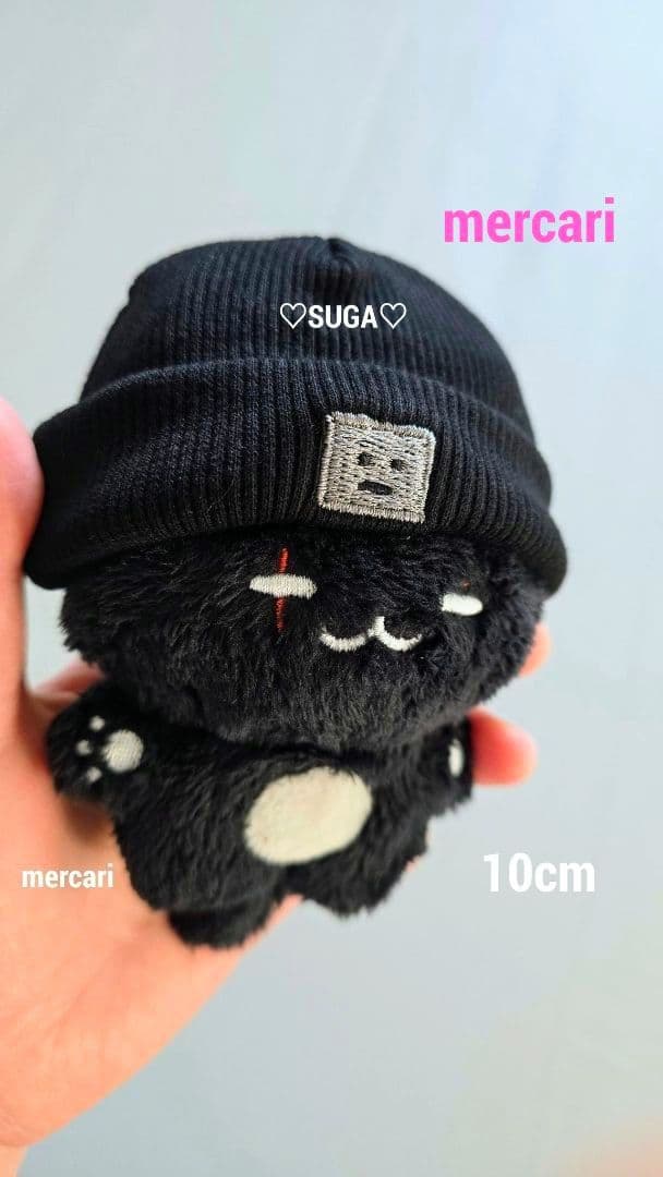 BTS ぬいぐるみ 10cm SUGA AgustD ユンギ テテ ジン ジミ