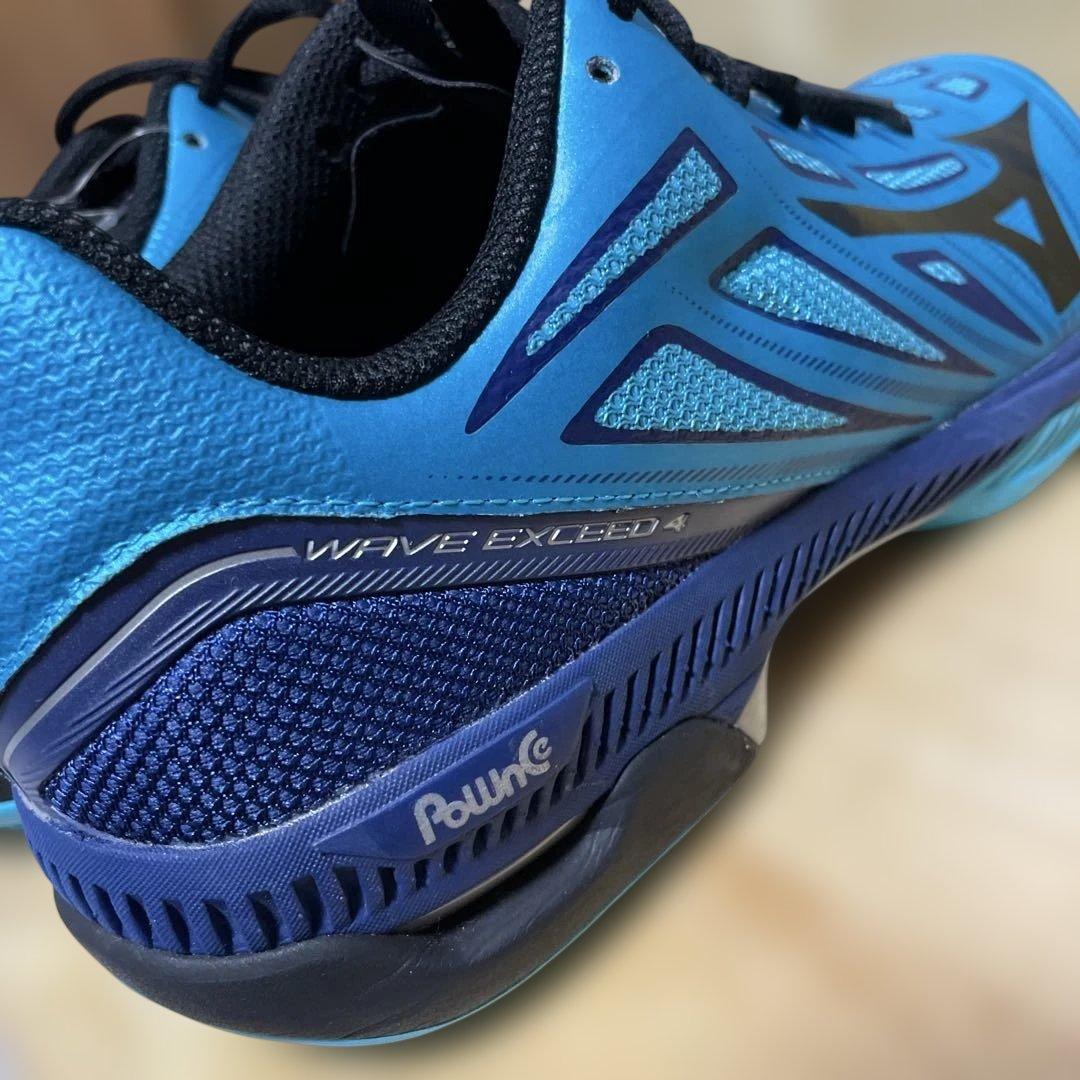 新品　ミズノ テニスシューズ ウエーブエクシード 4 OC 61GB