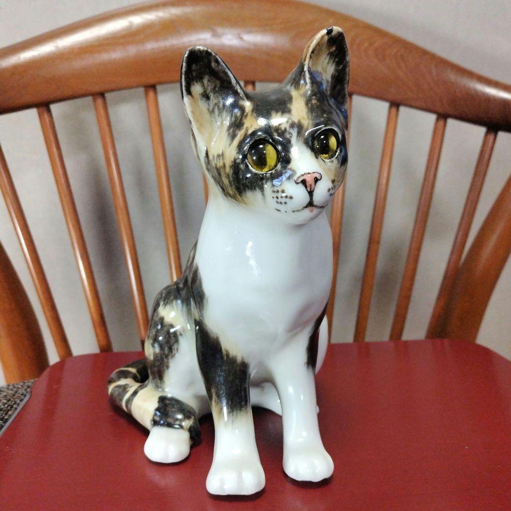 ウィンスタンレイキャット（ケンジントンキャット）ビンテージ、サイズ４、長耳三毛猫