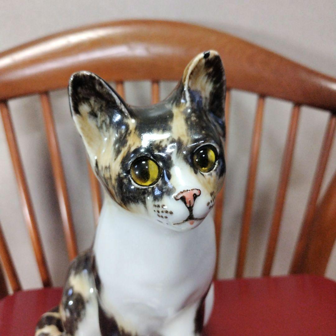 ウィンスタンレイキャット（ケンジントンキャット）ビンテージ、サイズ４、長耳三毛猫