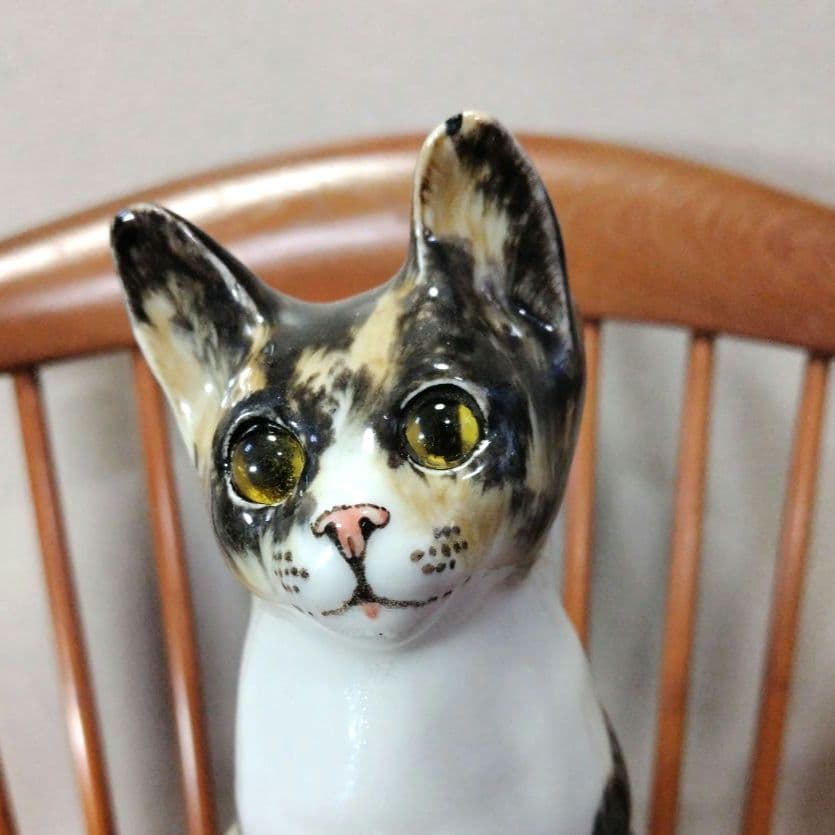 ウィンスタンレイキャット（ケンジントンキャット）ビンテージ、サイズ４、長耳三毛猫