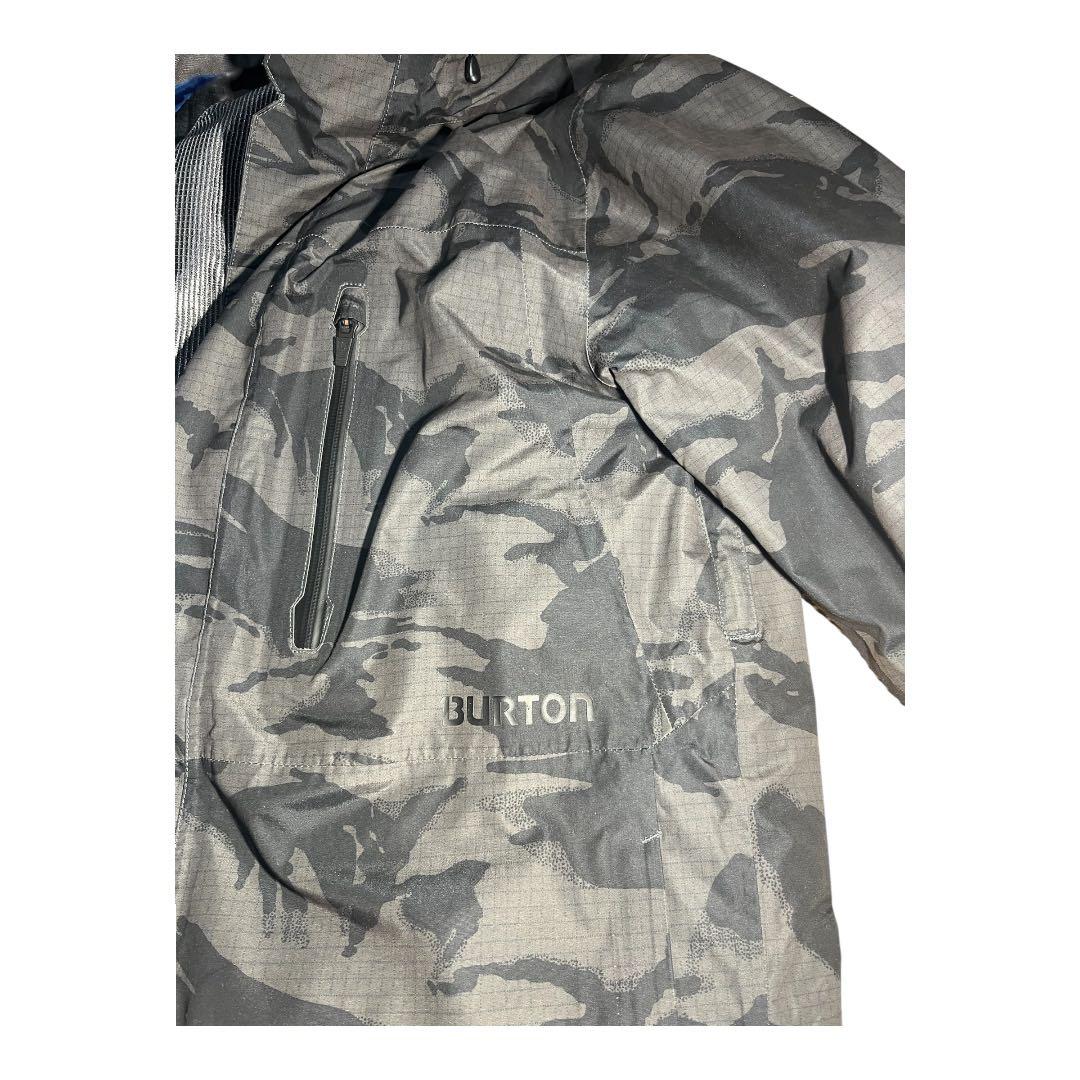 BURTON スノーボードジャケット M カモフラージュ