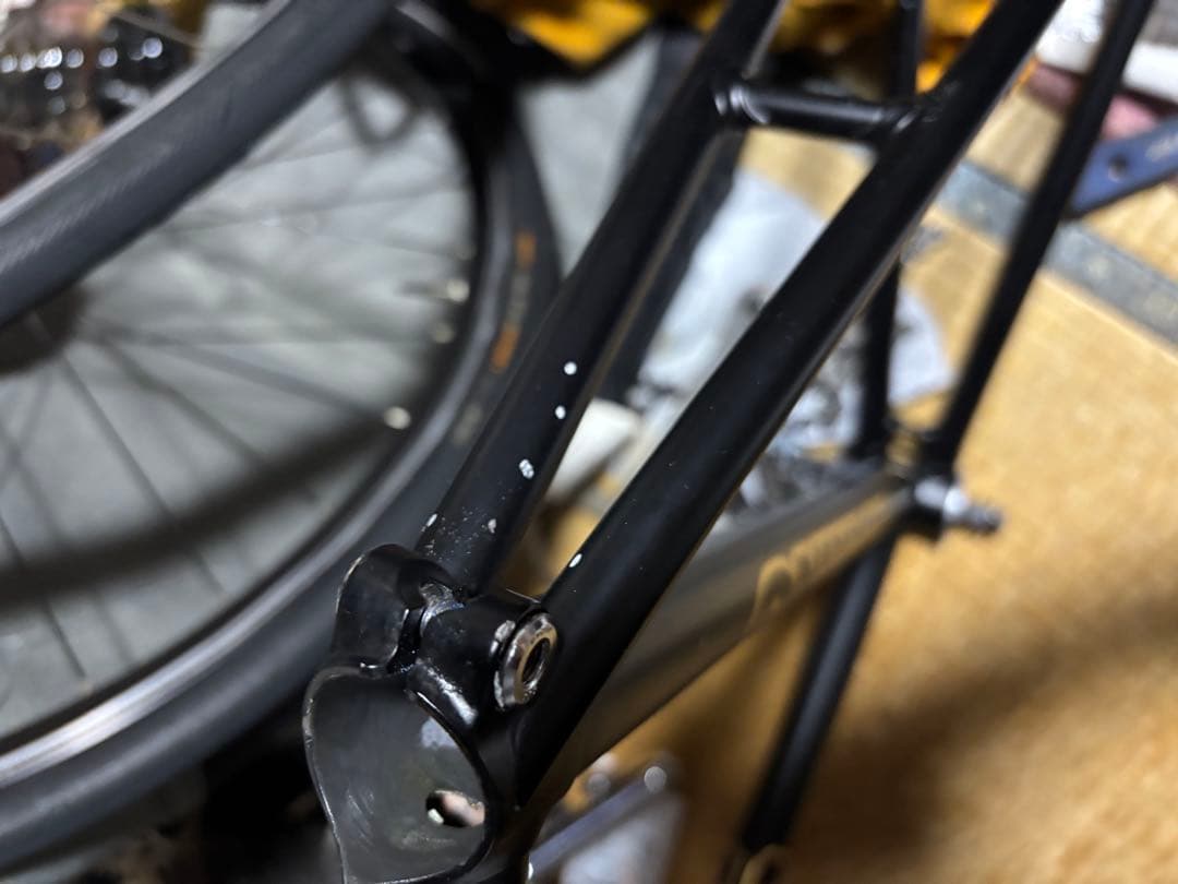 MAKINO ピスト・シングルスピードフレーム ブラックnjs 競輪 限定値下げ