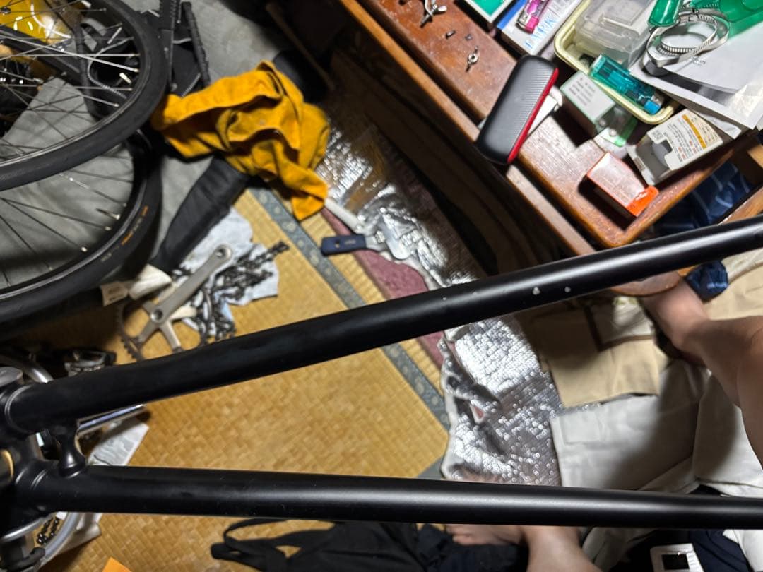 MAKINO ピスト・シングルスピードフレーム ブラックnjs 競輪 限定値下げ