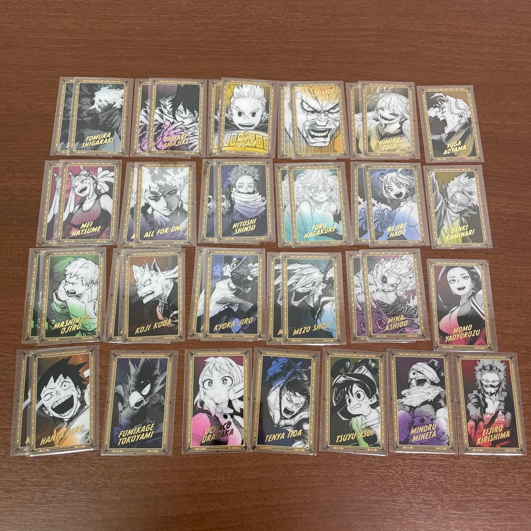❶僕のヒーローアカデミア ヒロアカ 特典ポストカード 色紙 紙類 大量まとめ売り