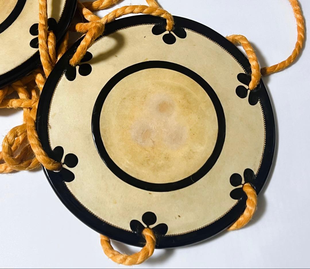 小鼓　革　一組　①