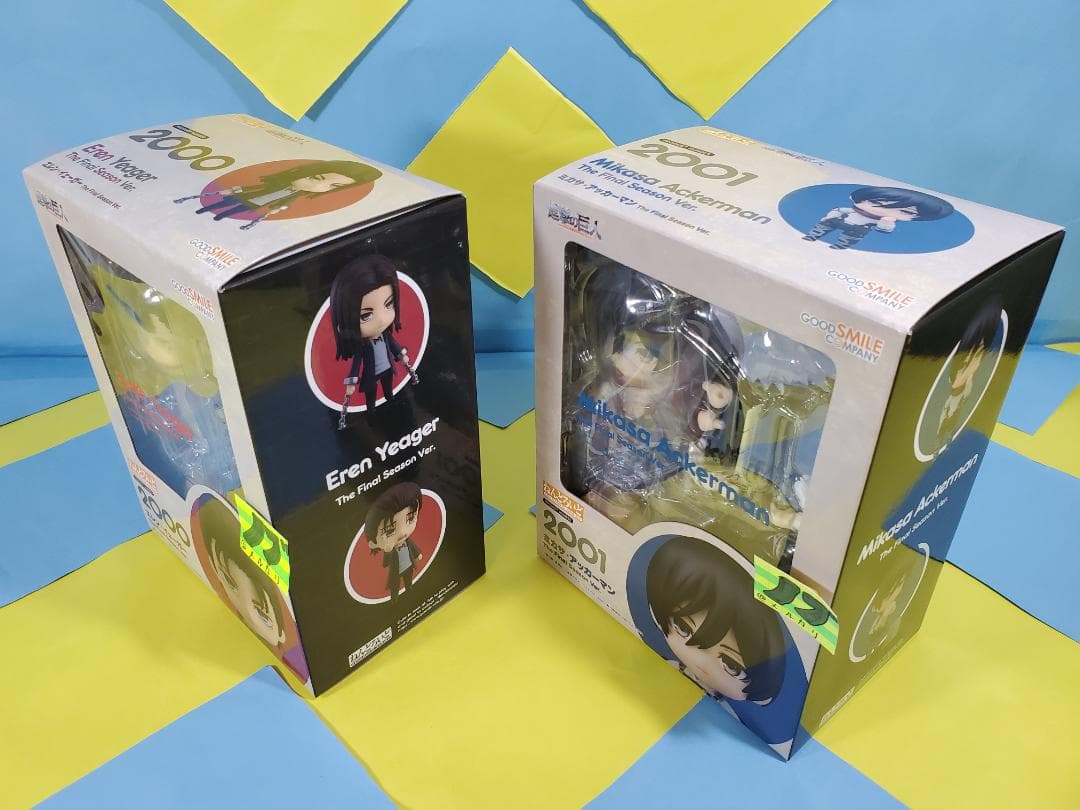 進撃の巨人 ねんどろいど The Final Season Ver 4点セット