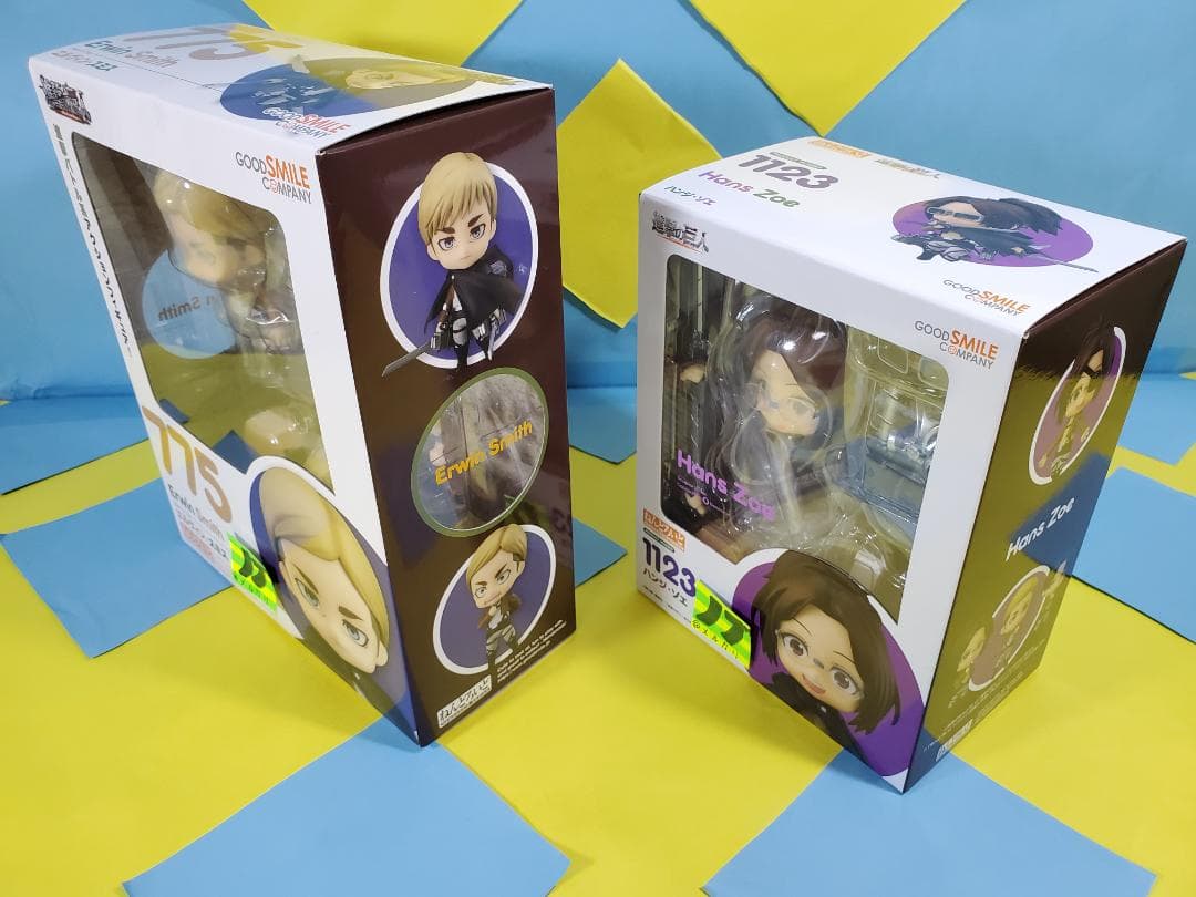 進撃の巨人 ねんどろいど The Final Season Ver 4点セット