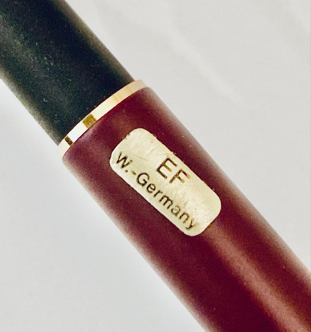 西ドイツ製◆モンブラン高級万年筆 SラインMONTBLANC 1980s 茶軸