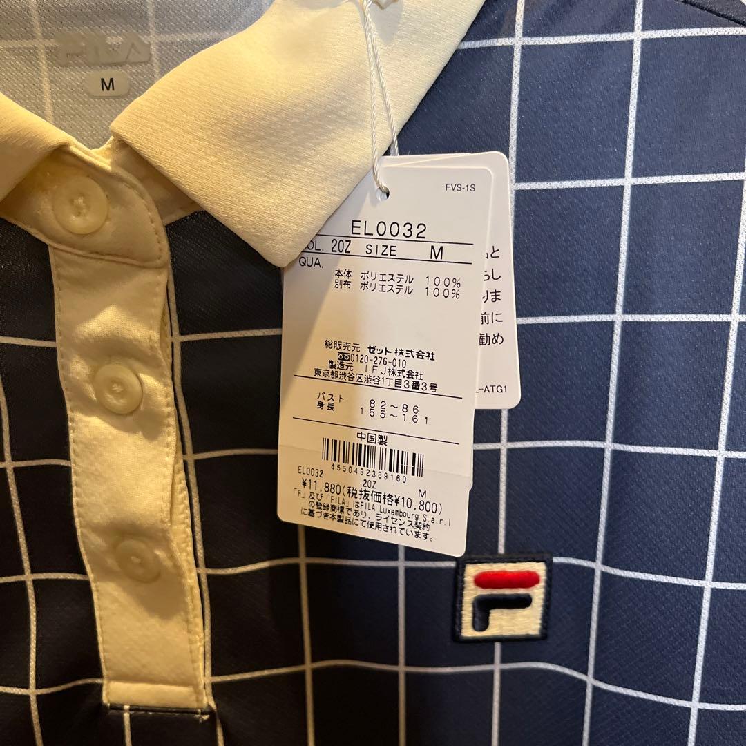 春さん専用FILA レディーステニスウェア チェック柄 ポロシャツ 新作