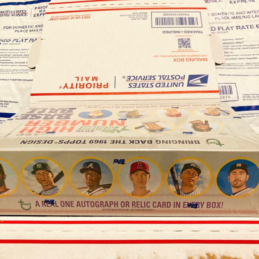 大谷翔平 2018 未開封BOX ルーキーカード ドジャース エンゼルス MLB