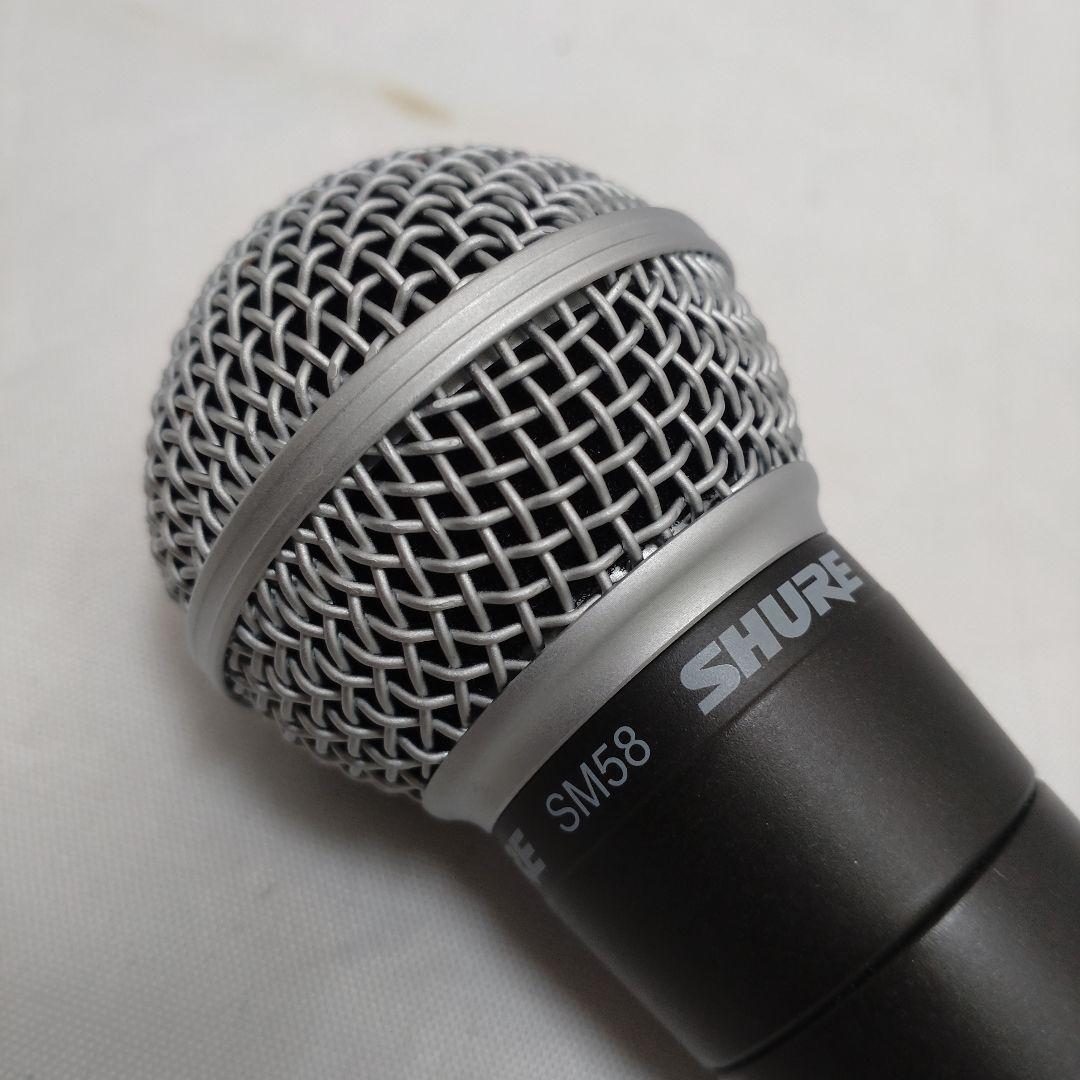 Shure シュアー SM58 卓上スタンド ケーブル ケース付き！