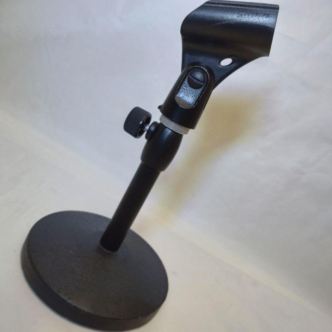 Shure シュアー SM58 卓上スタンド ケーブル ケース付き！