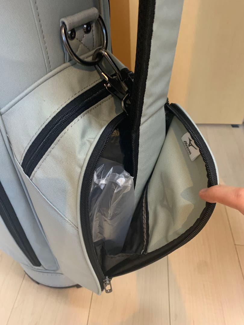 新品未使用品　MIZUNO ゴルフ キャディバッグ 9.5型 5分割 BR-X